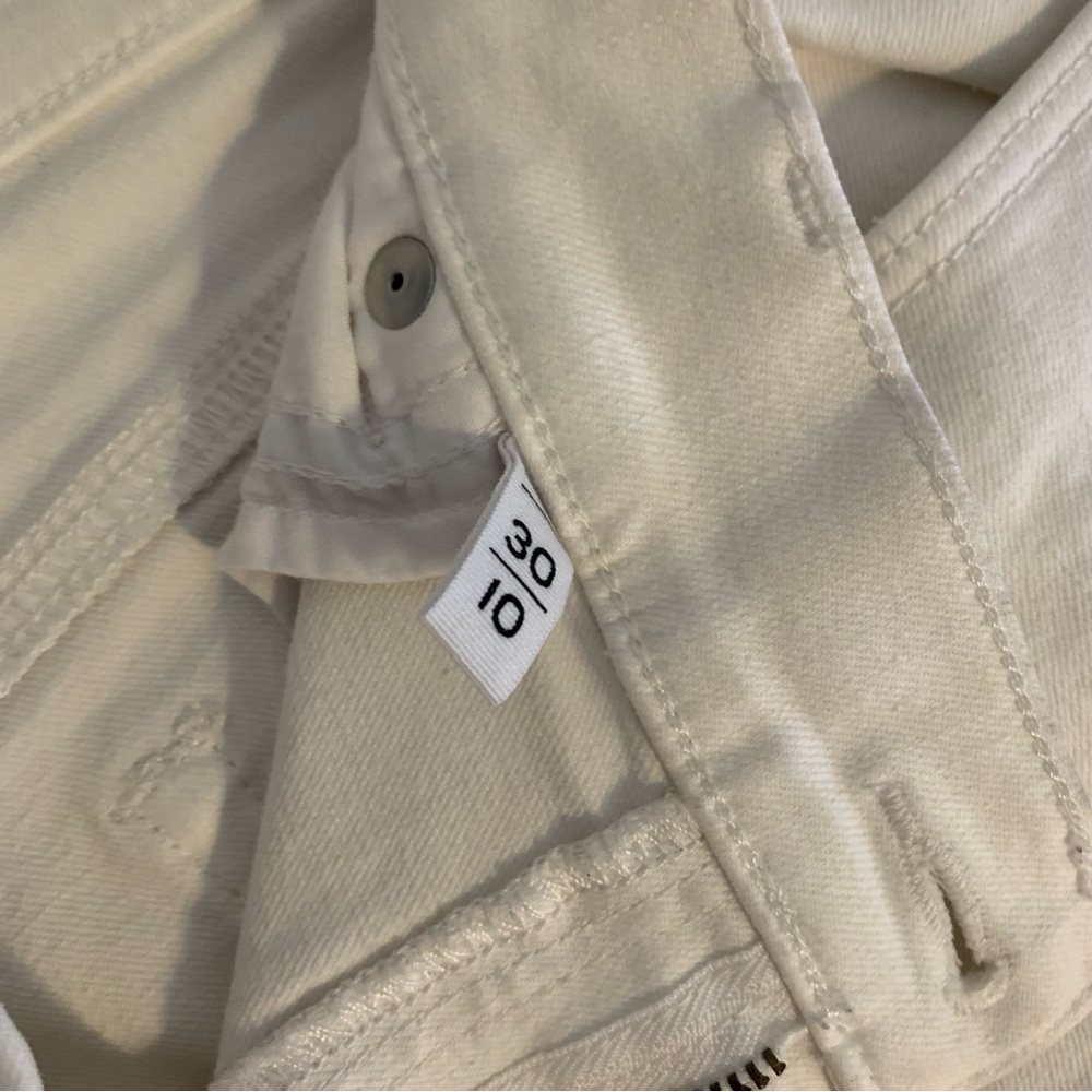 LOFT Women's Cream Jean Shorts - Picture 6 of 8